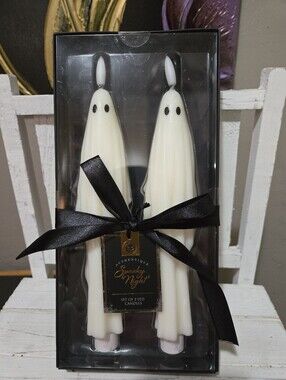 Halloween Spooky Night Ghost Candles LED Flameless